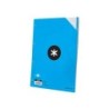 Recambio antartik a4 100 hojas 100g/m2 rayado horizontal 4 taladros bandas de 5 colores