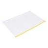 Recambio antartik a4 100 hojas 100g/m2 rayado horizontal 4 taladros bandas de 5 colores