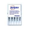 Repuesto de aguja avery corta estandar base plastico para pistola de navetes tgs005 caja de 5 unidades