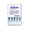 Repuesto de aguja avery corta estandar base plastico para pistola de navetes tgs005 caja de 5 unidades