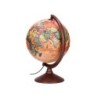 Globo terraqueo liderpapel con luz fisico y politico estilo antiguo diametro 26 cm
