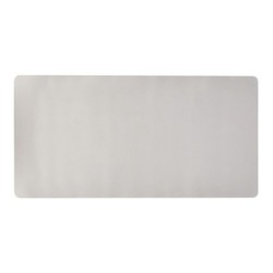 Alfombrilla para raton q-connect xxl similcuero gris base antideslizante 800x400x2 mm
