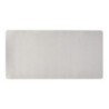 Alfombrilla para raton q-connect xxl similcuero gris base antideslizante 800x400x2 mm