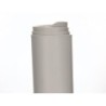 Alfombrilla para raton q-connect xxl similcuero gris base antideslizante 800x400x2 mm