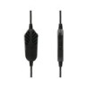 Auricular q-connect gaming con microfono ajustable e iluminacion led color negro