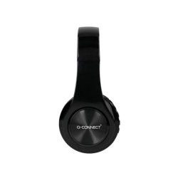 Auricular q-connect bluetooth diadema ajustable color negro