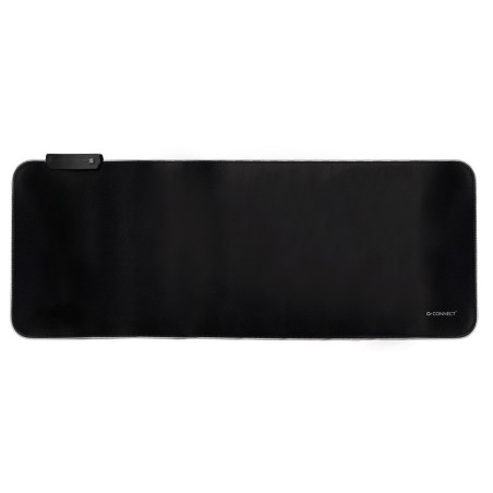 Alfombrilla para raton q-connect gaming xxl iluminacion led conexion usb color negro 800x300x4 mm