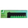 Alfombrilla para raton q-connect gaming xxl iluminacion led conexion usb color negro 800x300x4 mm