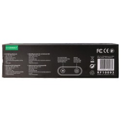 Alfombrilla para raton q-connect gaming xxl iluminacion led conexion usb color negro 800x300x4 mm