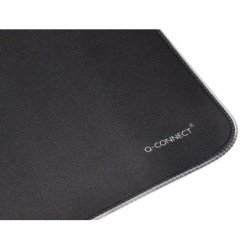 Alfombrilla para raton q-connect gaming iluminacion led conexion usb color negro 350x250x3 mm