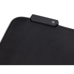 Alfombrilla para raton q-connect gaming iluminacion led conexion usb color negro 350x250x3 mm