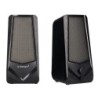 Altavoces q-connect gaming blu etooth con iluminación rgb potencia maxima 2x3w control de volumen color negro