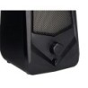 Altavoces q-connect gaming blu etooth con iluminación rgb potencia maxima 2x3w control de volumen color negro
