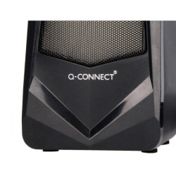 Altavoces q-connect gaming blu etooth con iluminación rgb potencia maxima 2x3w control de volumen color negro