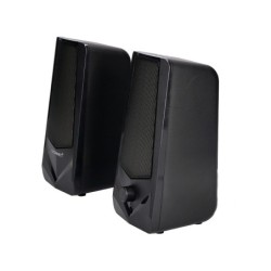Altavoces q-connect gaming blu etooth con iluminación rgb potencia maxima 2x3w control de volumen color negro