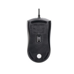 Raton q-connect gaming optico con cable 800/1200/1600 dpi 4 botones iluminacion led negro