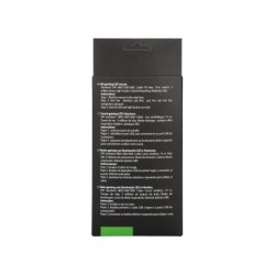 Raton q-connect gaming optico con cable 800/1200/1600 dpi 4 botones iluminacion led negro
