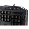 Set teclado y raton q-connect gaming con cable e iluminacion led color negro