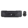 Set teclado y raton q-connect inalambrico compatible windows color negro