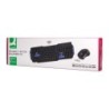 Set teclado y raton q-connect inalambrico compatible windows color negro