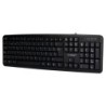 Teclado q-connect con cable 1,35 mt color negro