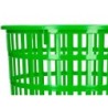 Papelera plastico q-connect 15 litros rejilla color verde 285x290 mm