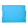 Subcarpeta cartulina liderpapel folio pestaña central 240g/m2 azul