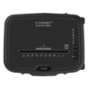 Destructora de documentos q-connect capacidad de corte 120 h auto / 10 h manual destruye grapas clips y