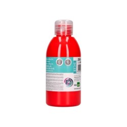 Pintura acrilica liderpapel bote de 250 ml rojo