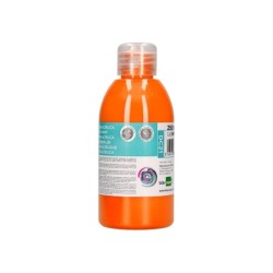 Pintura acrilica liderpapel bote de 250 ml naranja