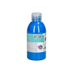 Pintura acrilica liderpapel bote de 250 ml cian