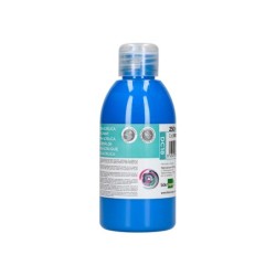 Pintura acrilica liderpapel bote de 250 ml cian