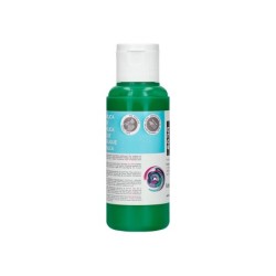 Pintura acrilica liderpapel bote de 80 ml verde oscuro