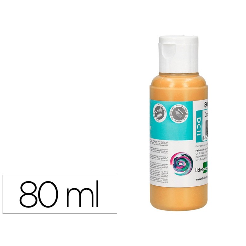 Pintura acrilica liderpapel bote de 80 ml carne Pintura acrilica liderpapel bote de 80 ml carne