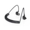 Auriculares groovy sport bluetooth neckband con microfono color gris oscuro