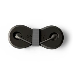 Auriculares groovy con microfono y estuche conector tipo-c color negro