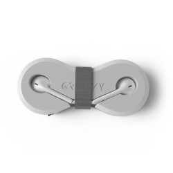 Auriculares groovy con microfono y estuche conector jack 3,5 mm color blanco