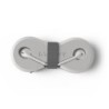 Auriculares groovy con microfono y estuche conector jack 3,5 mm color blanco