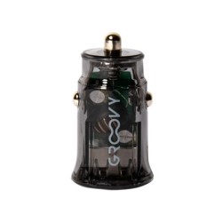 Cargador de coche groovy usbtipo c 3.4a gris oscuro transparente