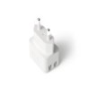 Cargador de pared groovy 2 usb color blanco