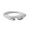 Cable groovy usb-a a tipo c longitud 1 mt color blanco