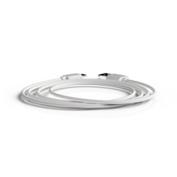 Cable groovy usb-a a tipo c longitud 1 mt color blanco