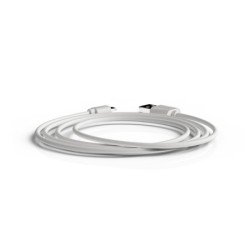 Cable groovy usb-a a micro usb longitud 1 mt color blanco