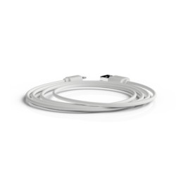 Cable groovy usb 2.0 a apple lightning longitud 1 metro color blanco