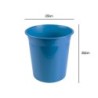 Papelera plastico liderpapel celeste opaco 13 litros 275x285 mm
