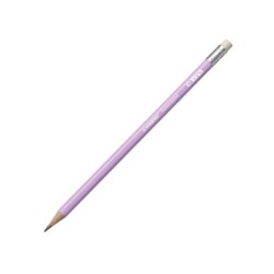 Lapices de grafito con goma stabilo swano mina 2,2 mm dureza hb expositor de 72 unidades colores pasteles