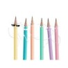 Lapices de grafito con goma stabilo swano mina 2,2 mm dureza hb expositor de 72 unidades colores pasteles
