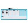 Planificador semanal nobo magnetico color azul 140x360 mm