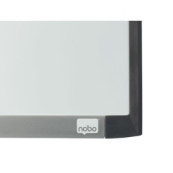 Pizarra blanca nobo magnetica con tablero de corcho 585x430 mm