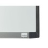 Pizarra blanca nobo magnetica con tablero de corcho 585x430 mm